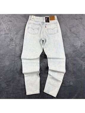 Levi’s Premium 501 ’81 Women’s 26x31 Light Wash High Rise Straight Leg Jeans NWT